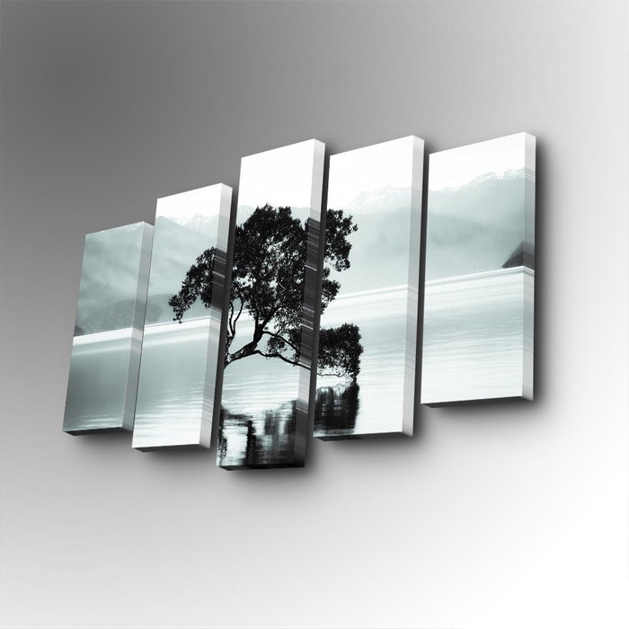 Wallity Cuadro Decorativo en Lienzo 5 Piezas Multicolor 5PUC-155 Wallity Cuadro Decorativo en Lienzo 5 Piezas Multicolor 5PUC-155